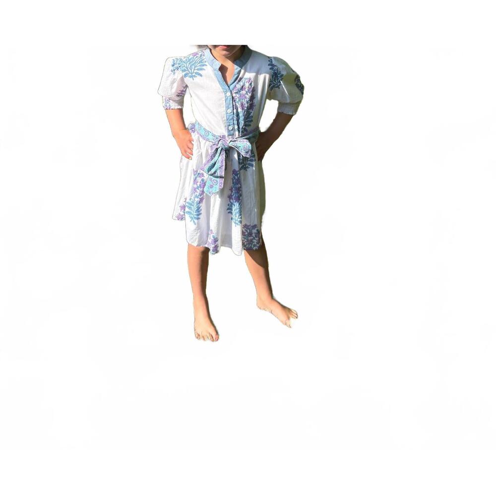 NEW VICTORIA DUNN little girl's kiawah dress in amethyst